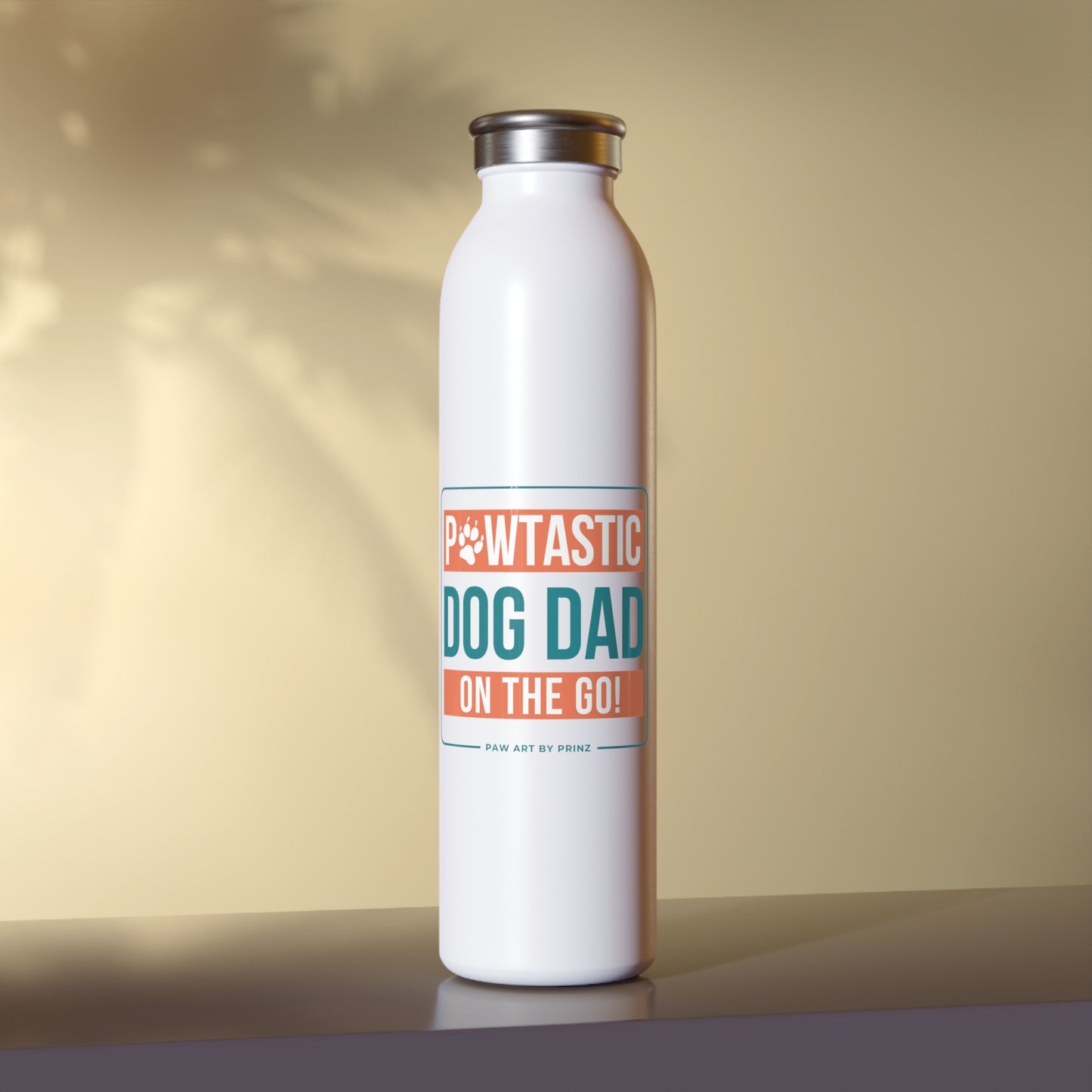 Pawtastic Dog Dad - Water Bottle