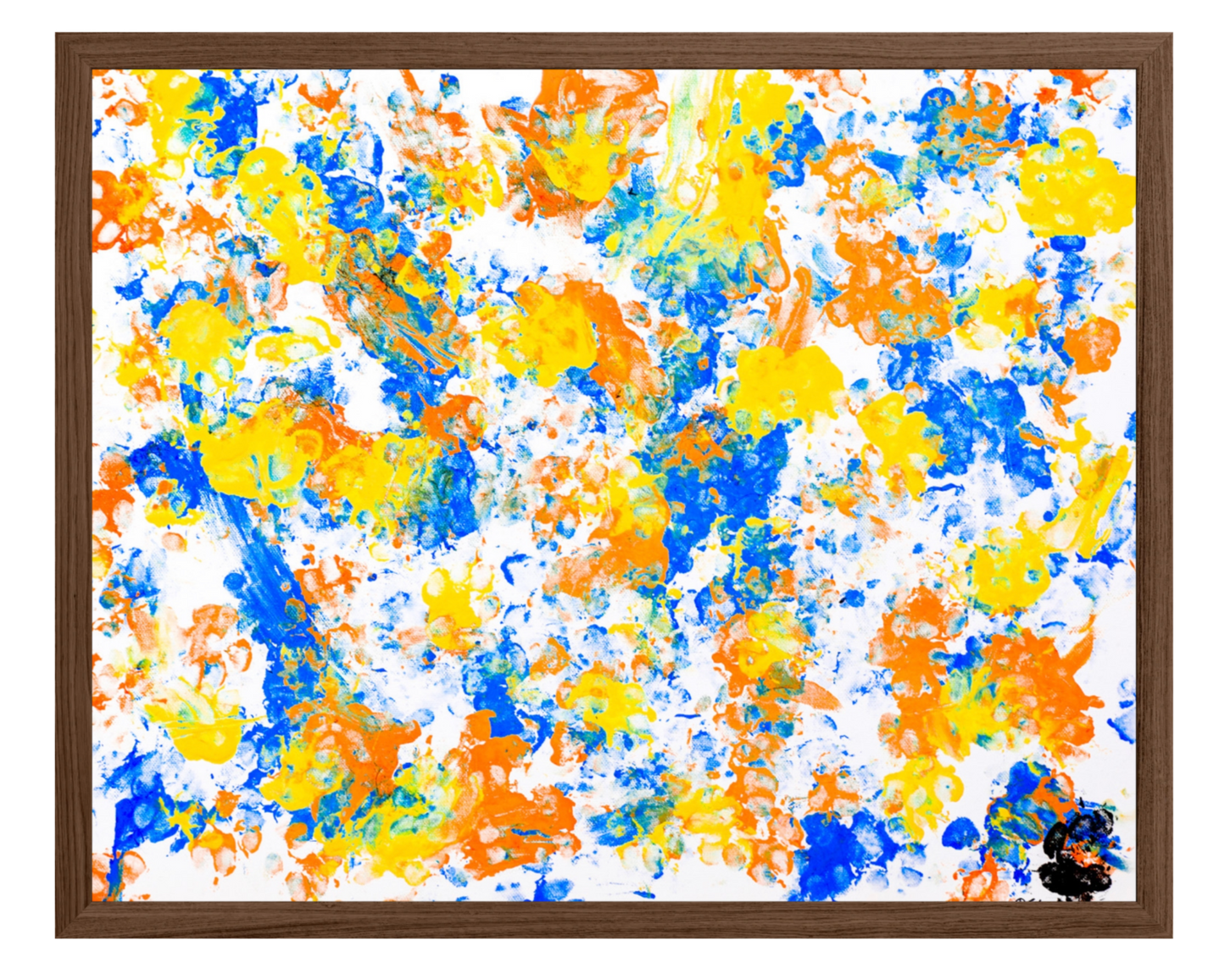 "Dancing Paws" Framed Artwork