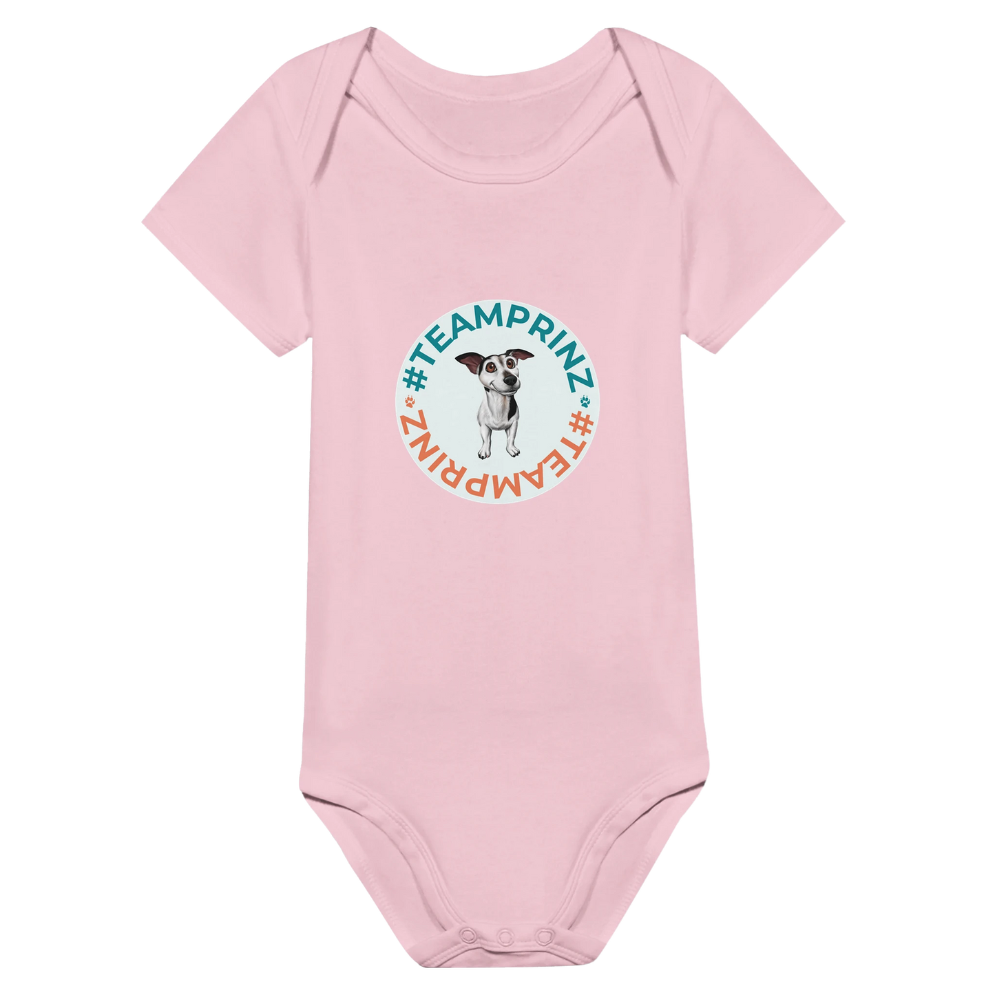 Paw Art By Prinz-Classic Baby Short Sleeve Bodysuit
