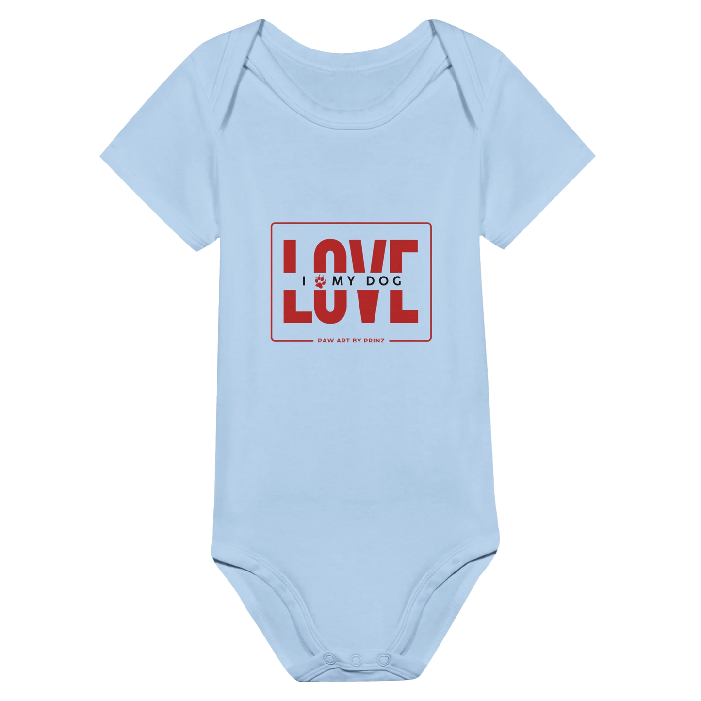 Paw Art By Prinz- Valentine's Classic Baby Short Sleeve Bodysuit