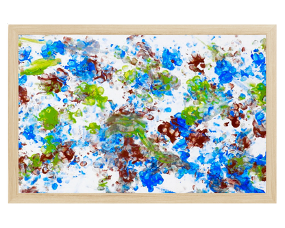 "The Blue Paw" Framed Artwork