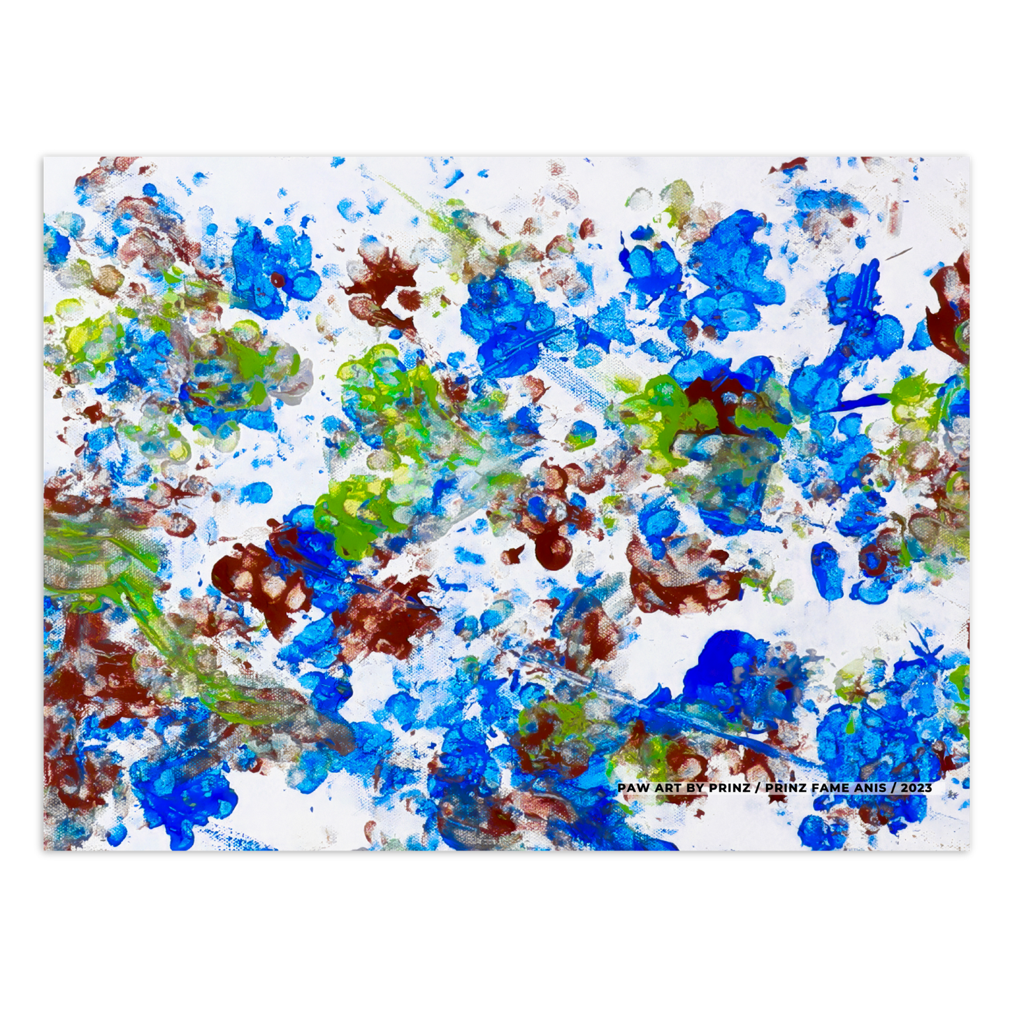 "The Blue Paw" Artwork