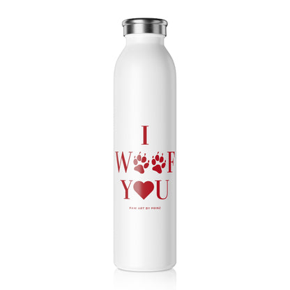 I Woof You - Water Bottle