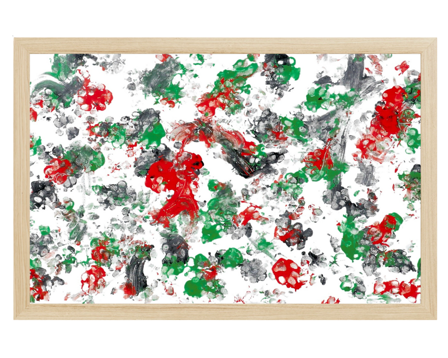 "The Green Paw" Framed Artwork