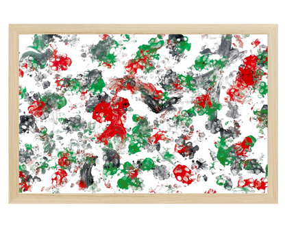 "The Green Paw" Framed Artwork