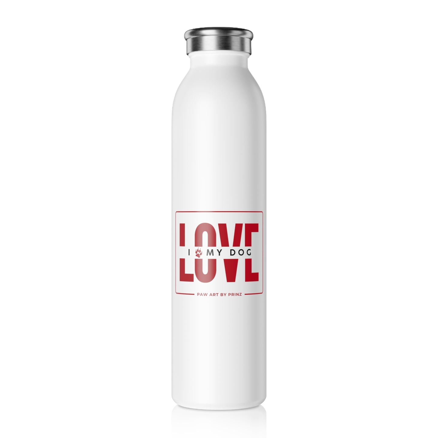 I Love My Dog - Water Bottle