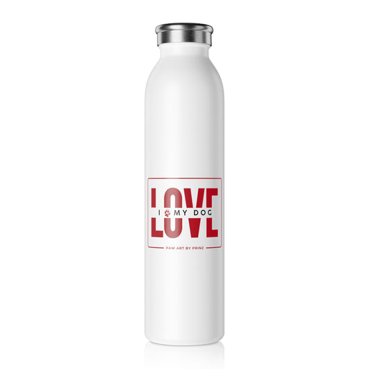 I Love My Dog - Water Bottle
