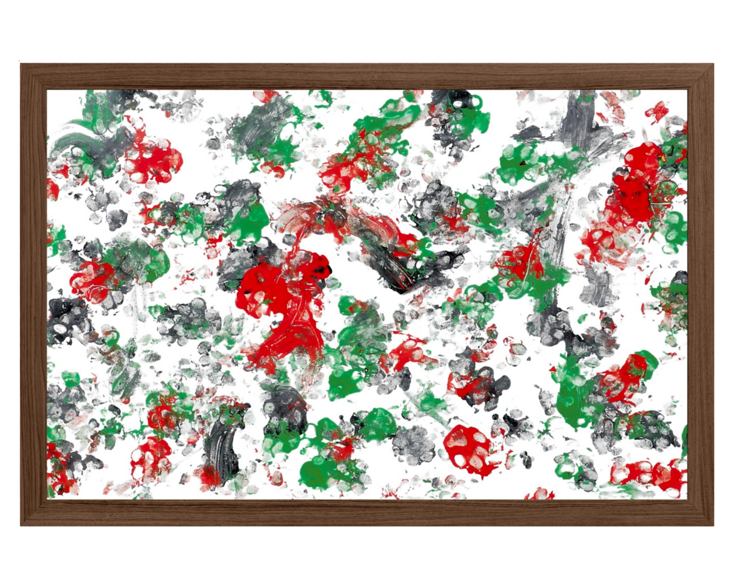 "The Green Paw" Framed Artwork