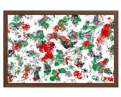 "The Green Paw" Framed Artwork