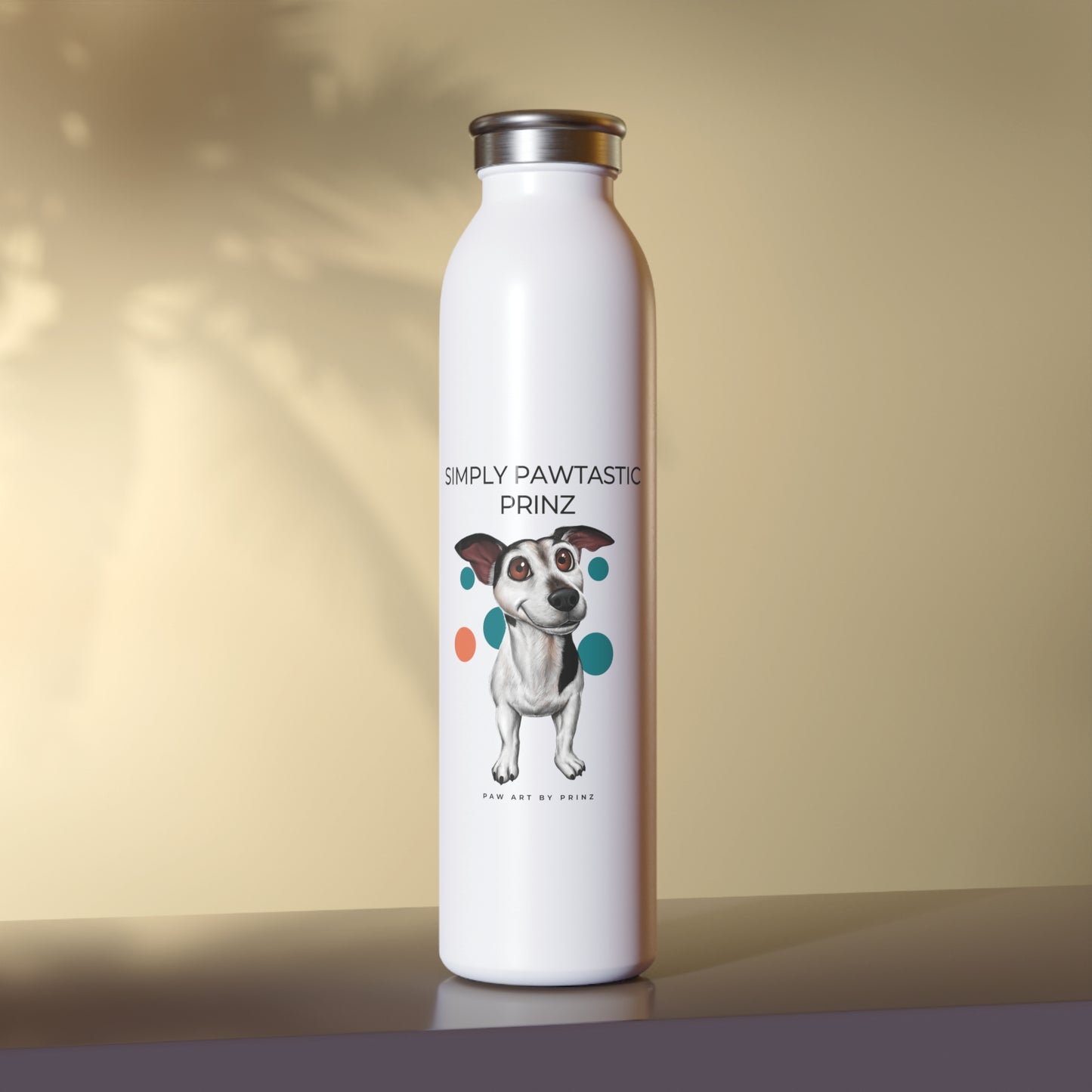 Simply Pawtastic Prinz - Water Bottle