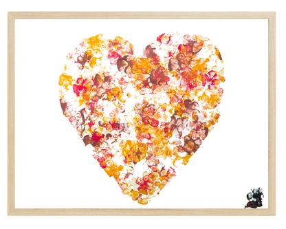 "Autumn Love" Framed Artwork