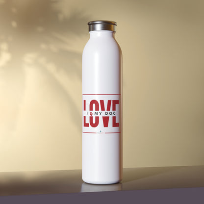 I Love My Dog - Water Bottle