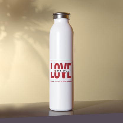 I Love My Dog - Water Bottle
