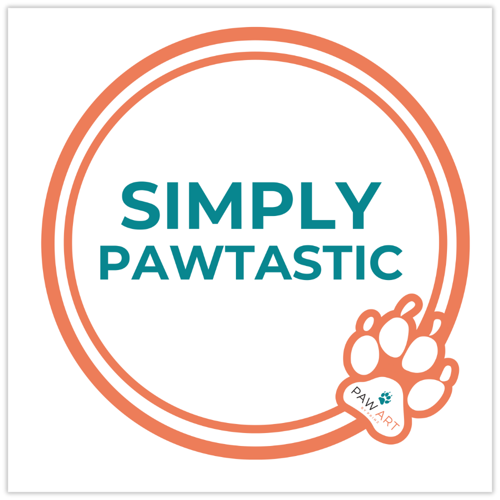 Simply Pawtastic Paws - Paper Poster