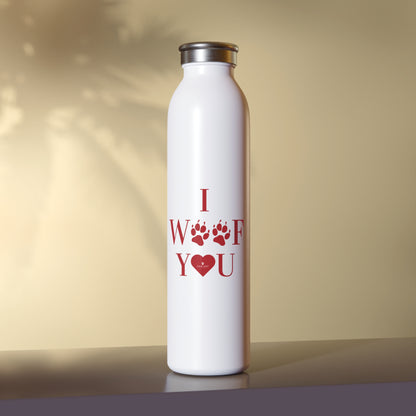 I Woof You - Water Bottle