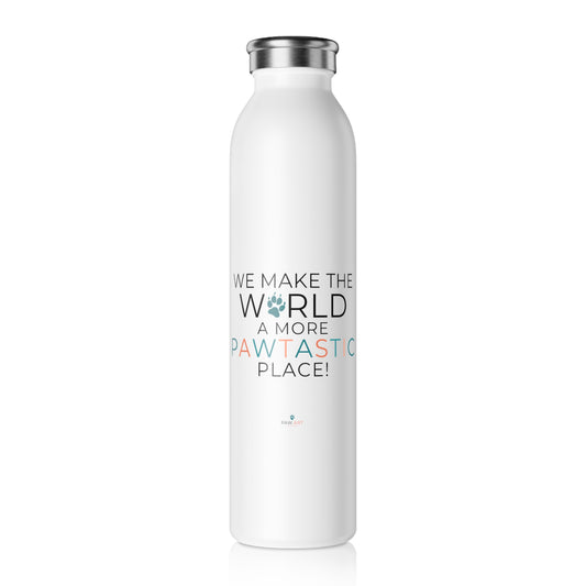 Paw Art by Prinz Slogan - Water Bottle