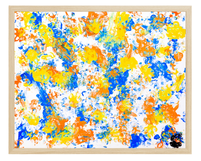 "Dancing Paws" Framed Artwork