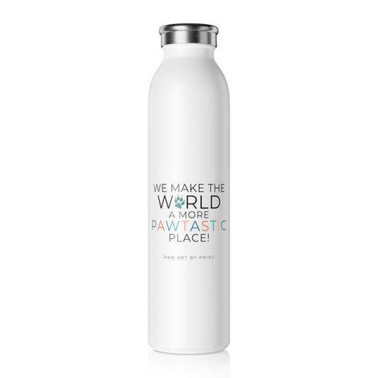 Paw Art by Prinz Slogan - Water Bottle