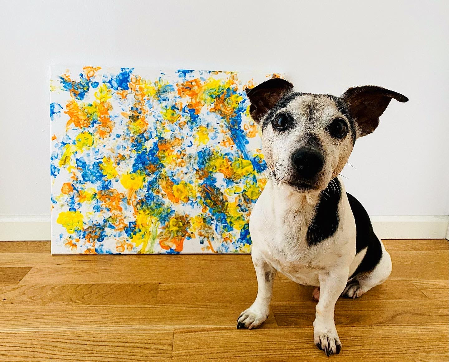 "Dancing Paws" Framed Artwork