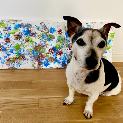 "The Blue Paw" Framed Artwork