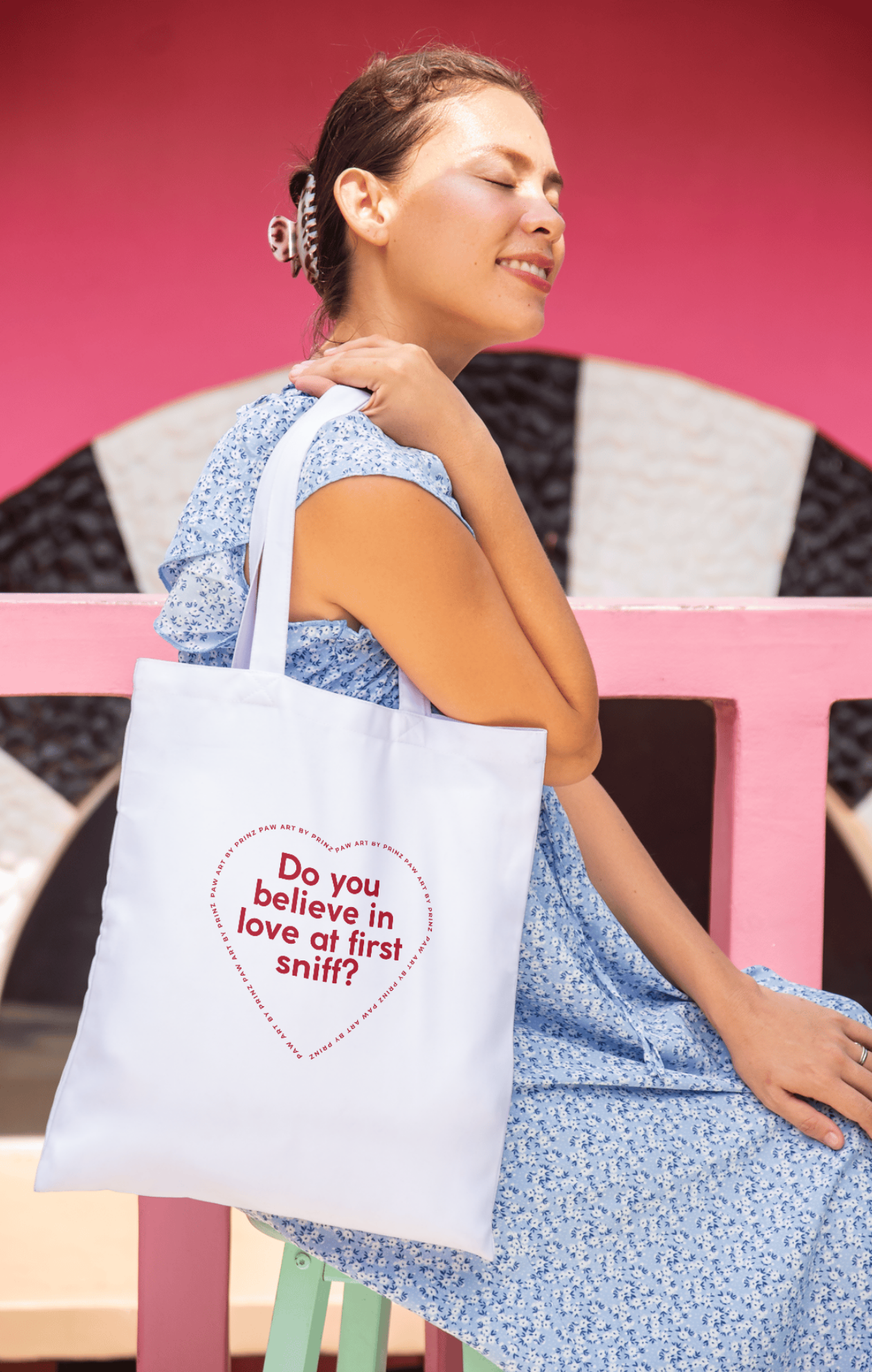Love At First Sniff? - Tote Bag