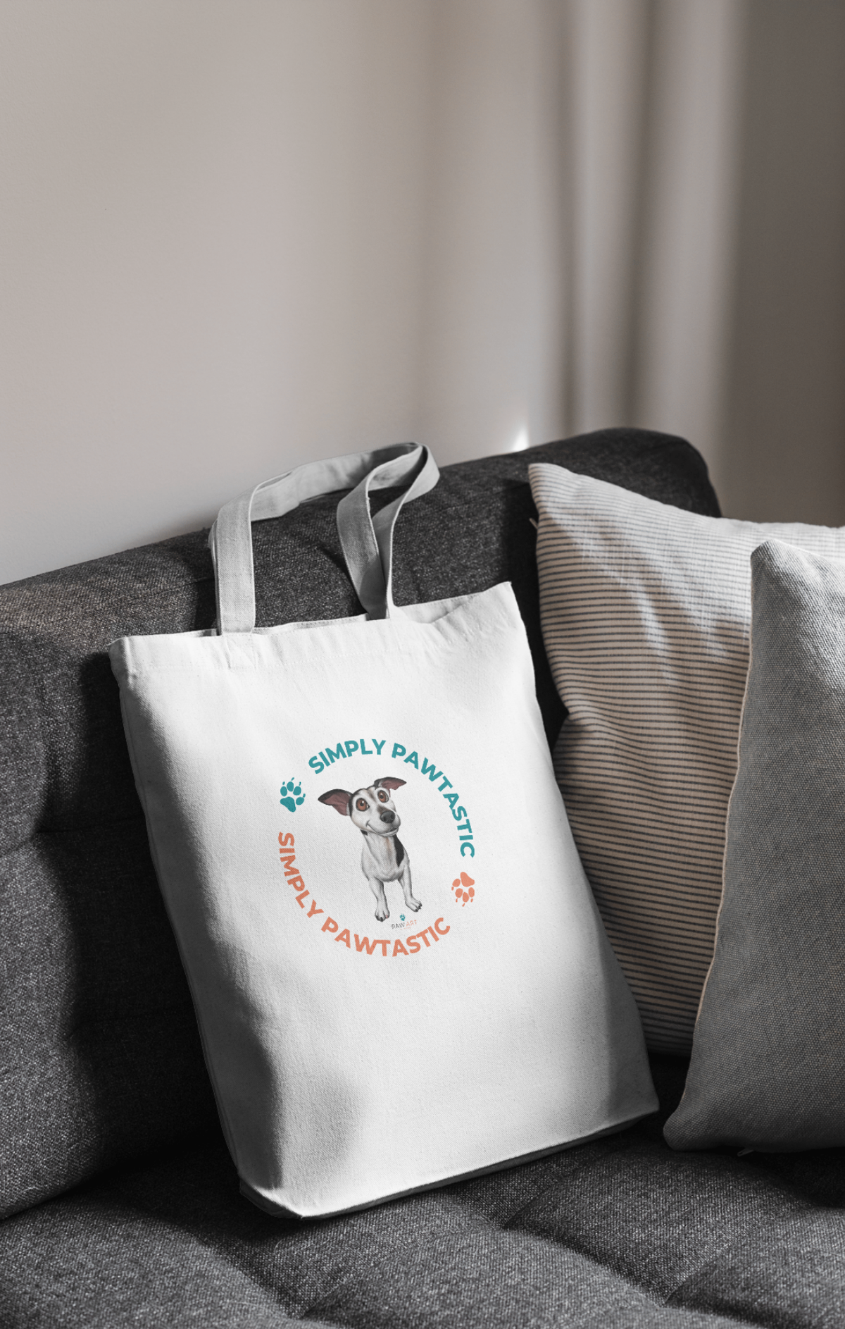 Simply Pawtastic Prinz Circle - Tote Bag