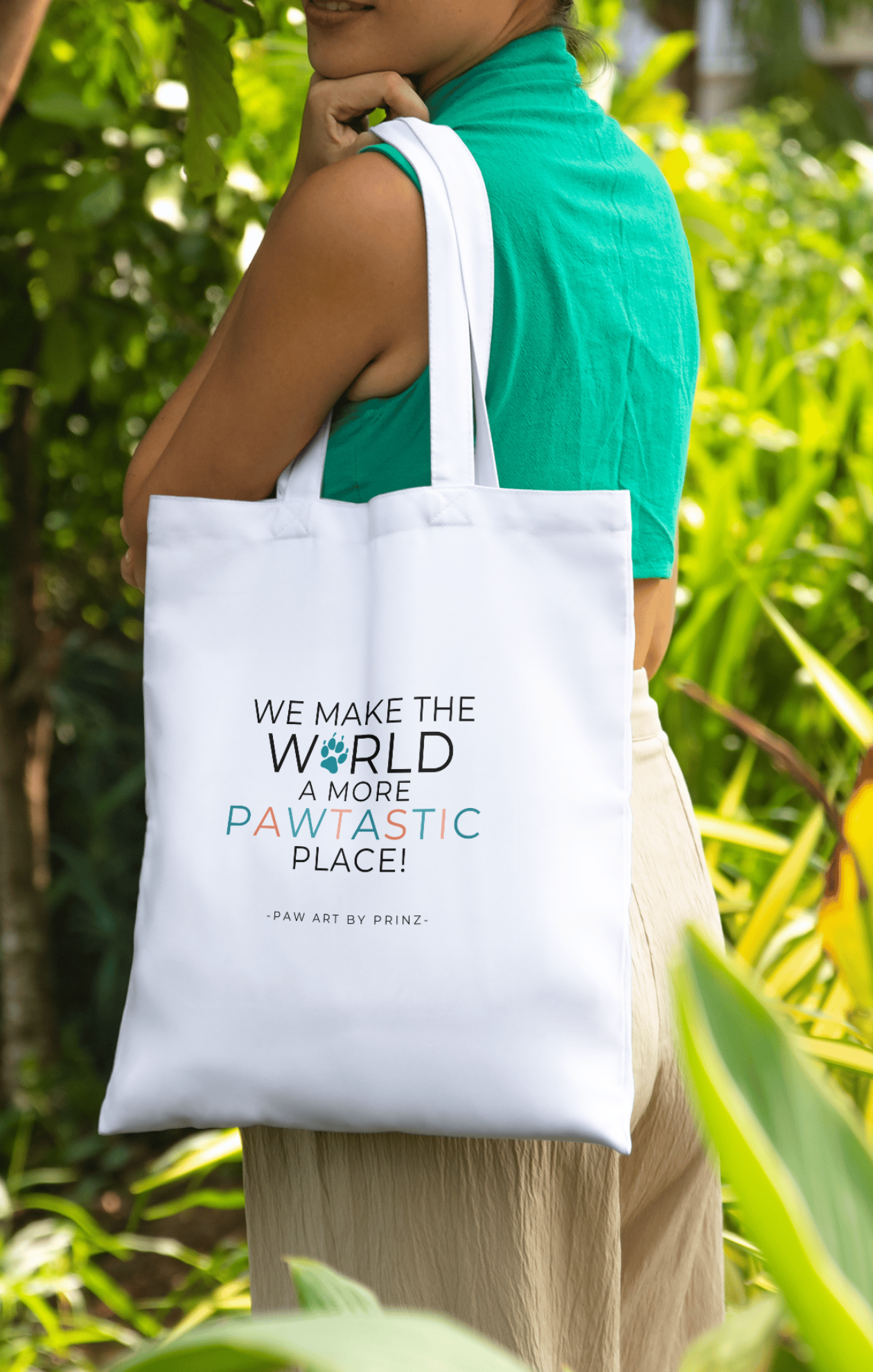 Paw Art by Prinz Slogan - Tote Bag