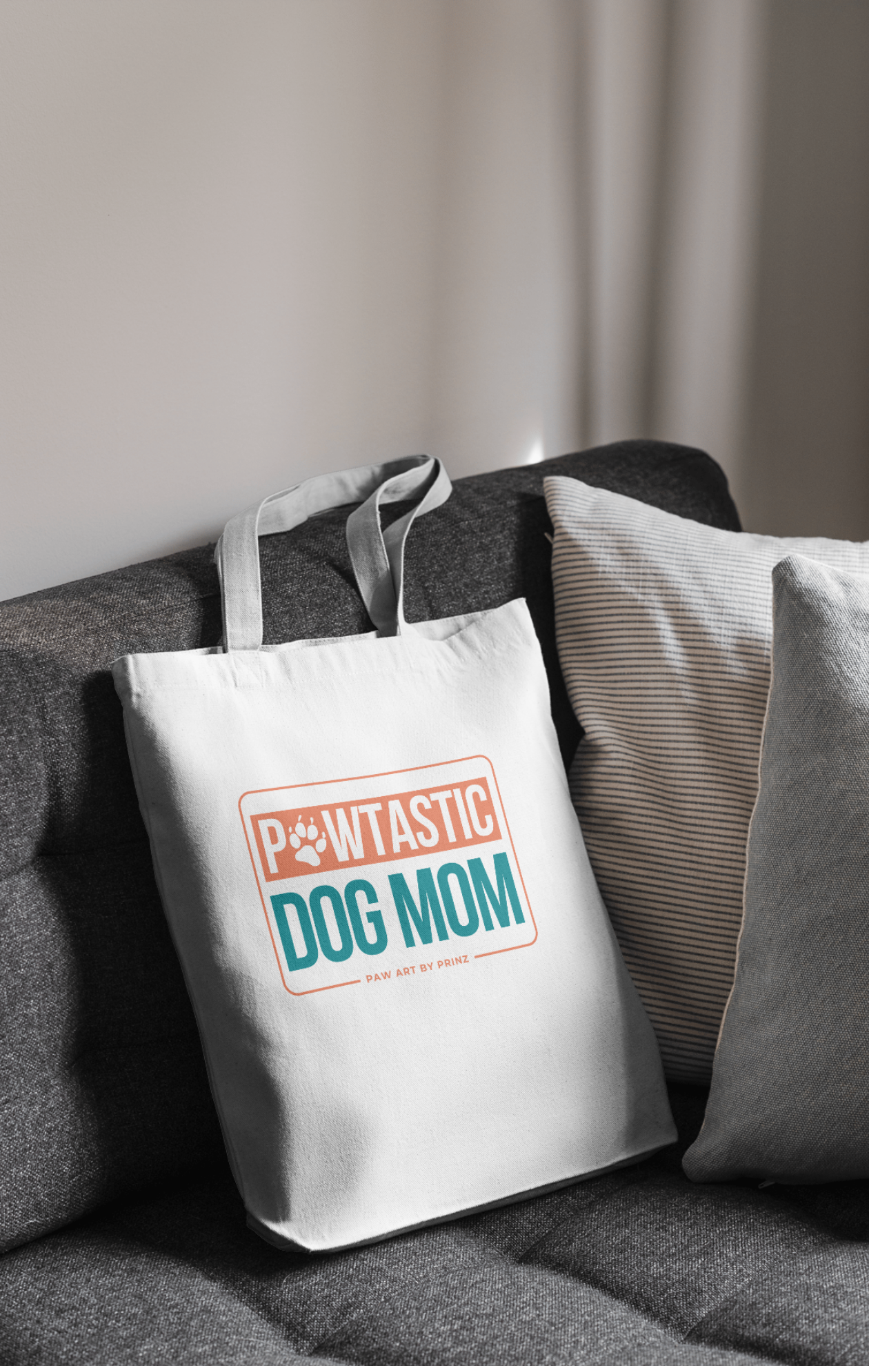 Pawtastic Dog Mom - Tote Bag