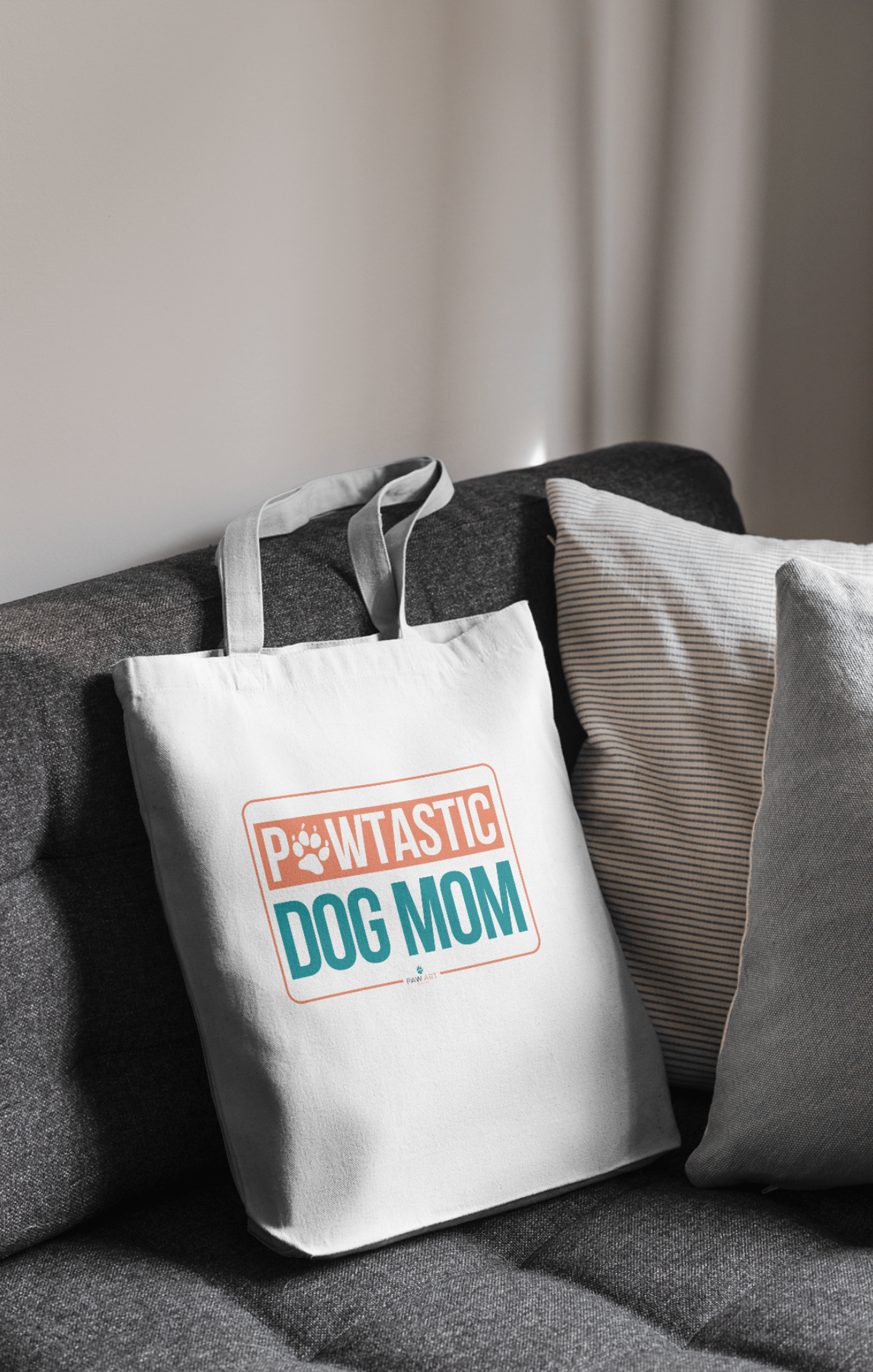 Pawtastic Dog Mom - Tote Bag