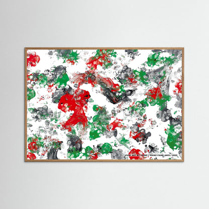 "The Green Paw" Framed Artwork