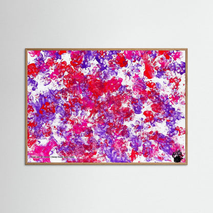 "The Pink Chaos" Framed Artwork