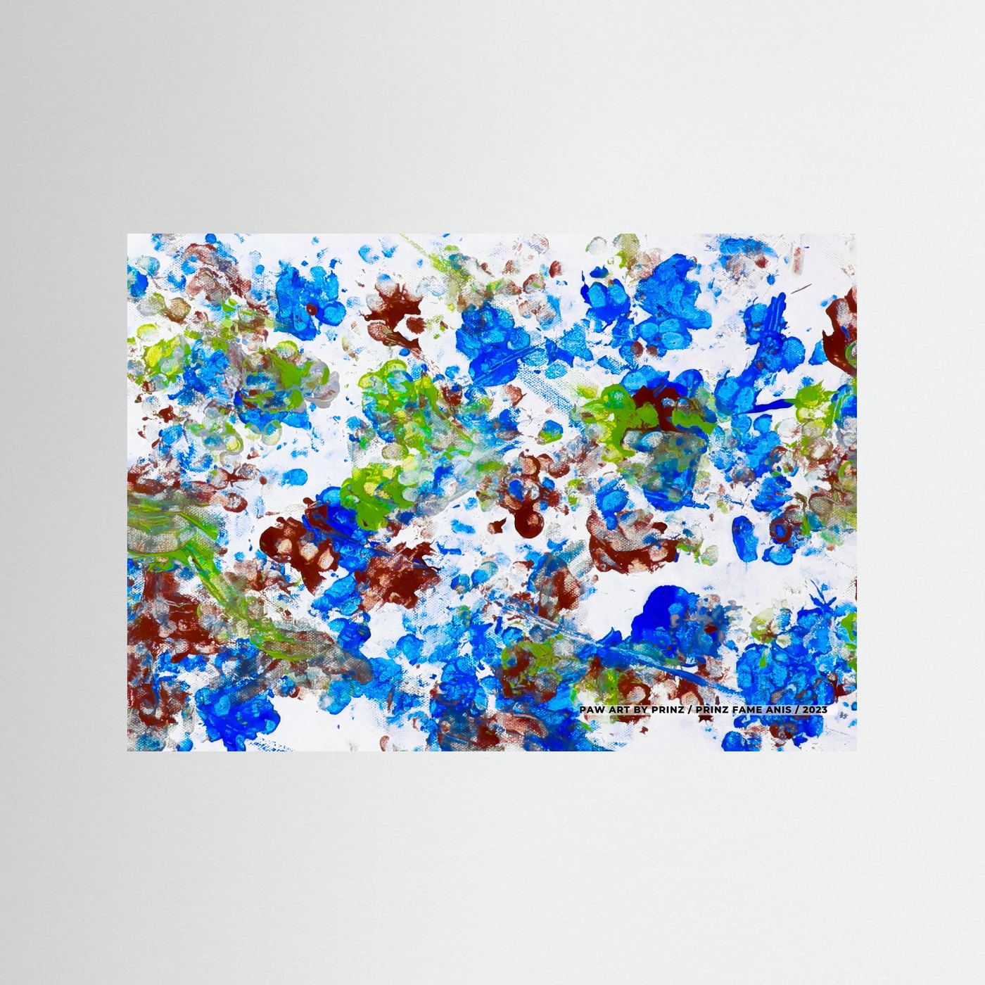 "The Blue Paw" Artwork