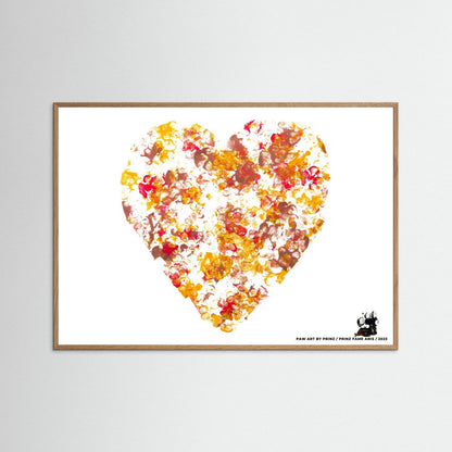 "Autumn Love" Framed Artwork