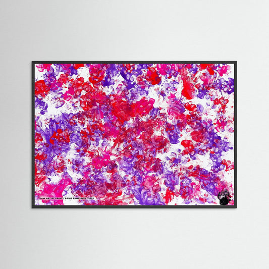 "The Pink Chaos" Framed Artwork
