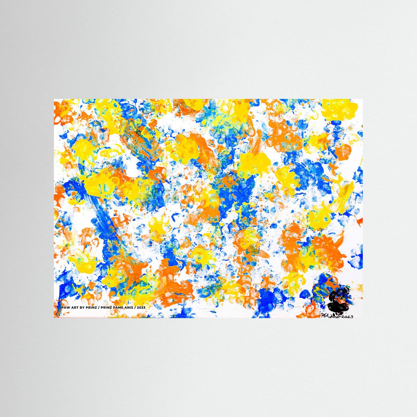 "Dancing Paws" Artwork