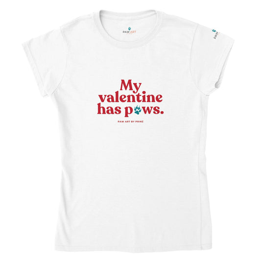 Paw Art By Prinz-Valentine's Classic Womens Crewneck T-shirt | Gildan® 64000L