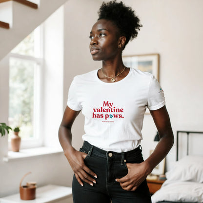 Paw Art By Prinz-Valentine's Classic Womens Crewneck T-shirt | Gildan® 64000L