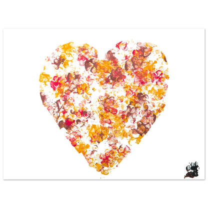 Paw Art by Prinz-Autumn Love Artwork Poster