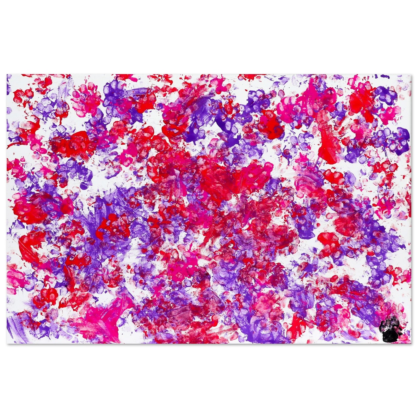 Paw Art by Prinz-The Pink Chaos Artwork Poster