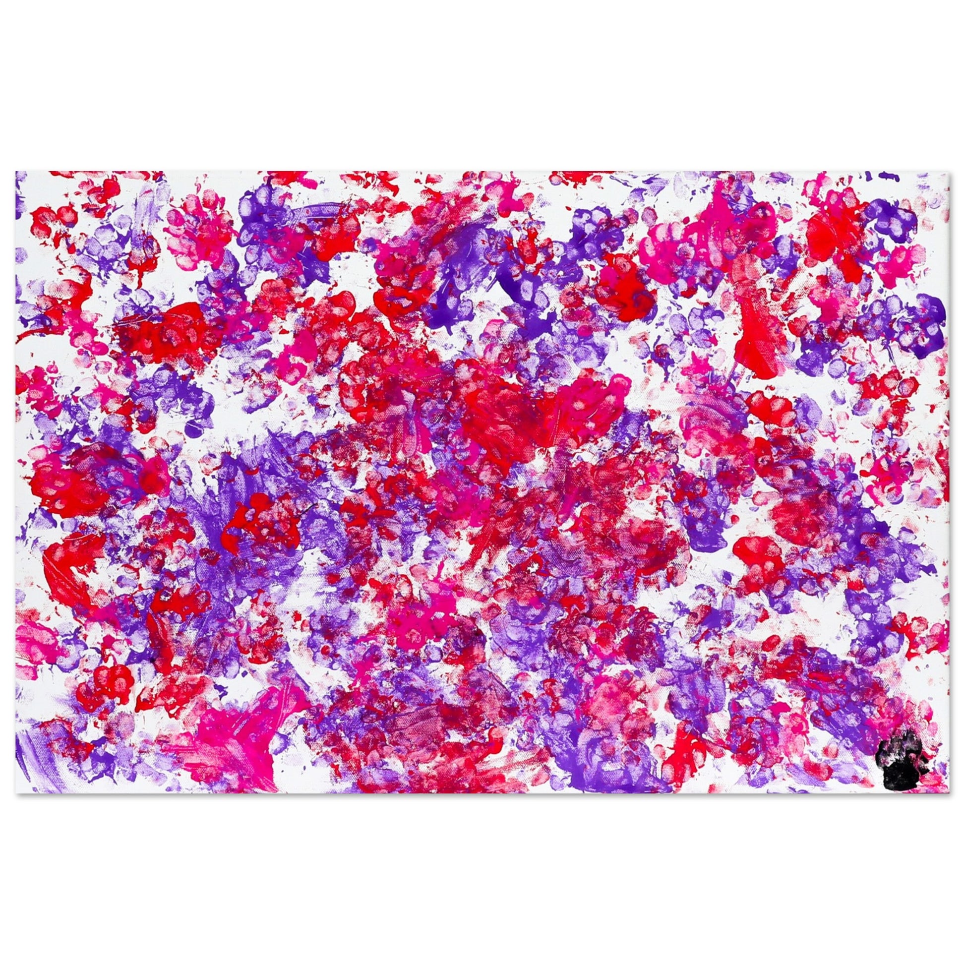 Paw Art by Prinz-The Pink Chaos Artwork Poster