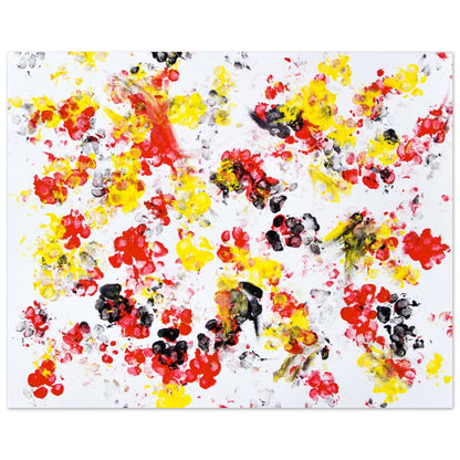 Paw Art by Prinz-United Paws Artwork Poster