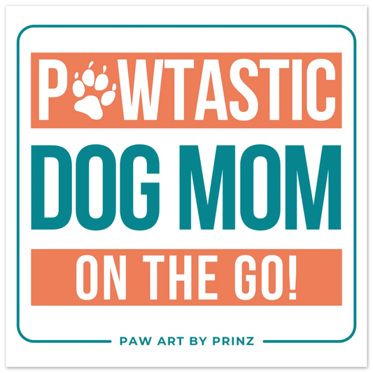 Paw Art by Prinz-Premium Matte Paper Poster | Mother's Day