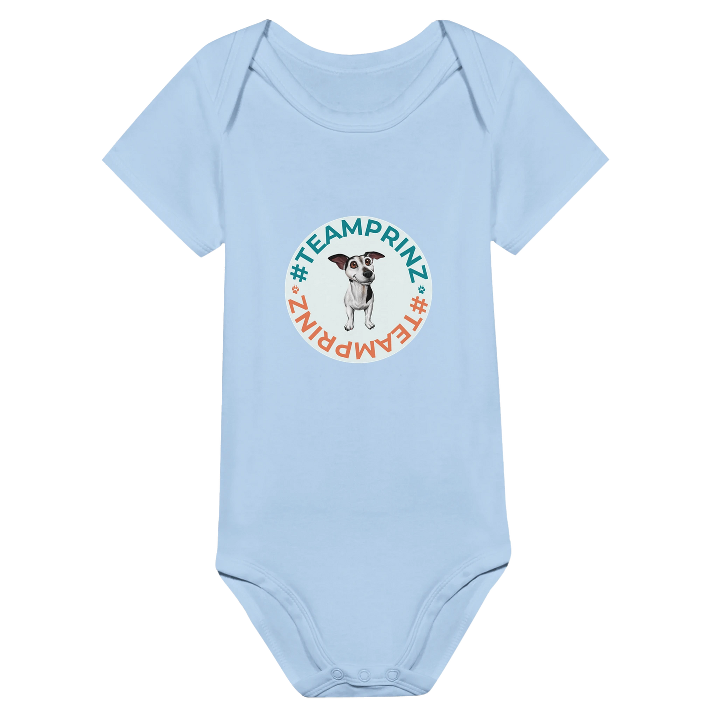 Paw Art By Prinz-Classic Baby Short Sleeve Bodysuit