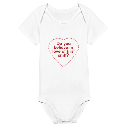 Paw Art By Prinz- Valentine's Classic Baby Short Sleeve Bodysuit 