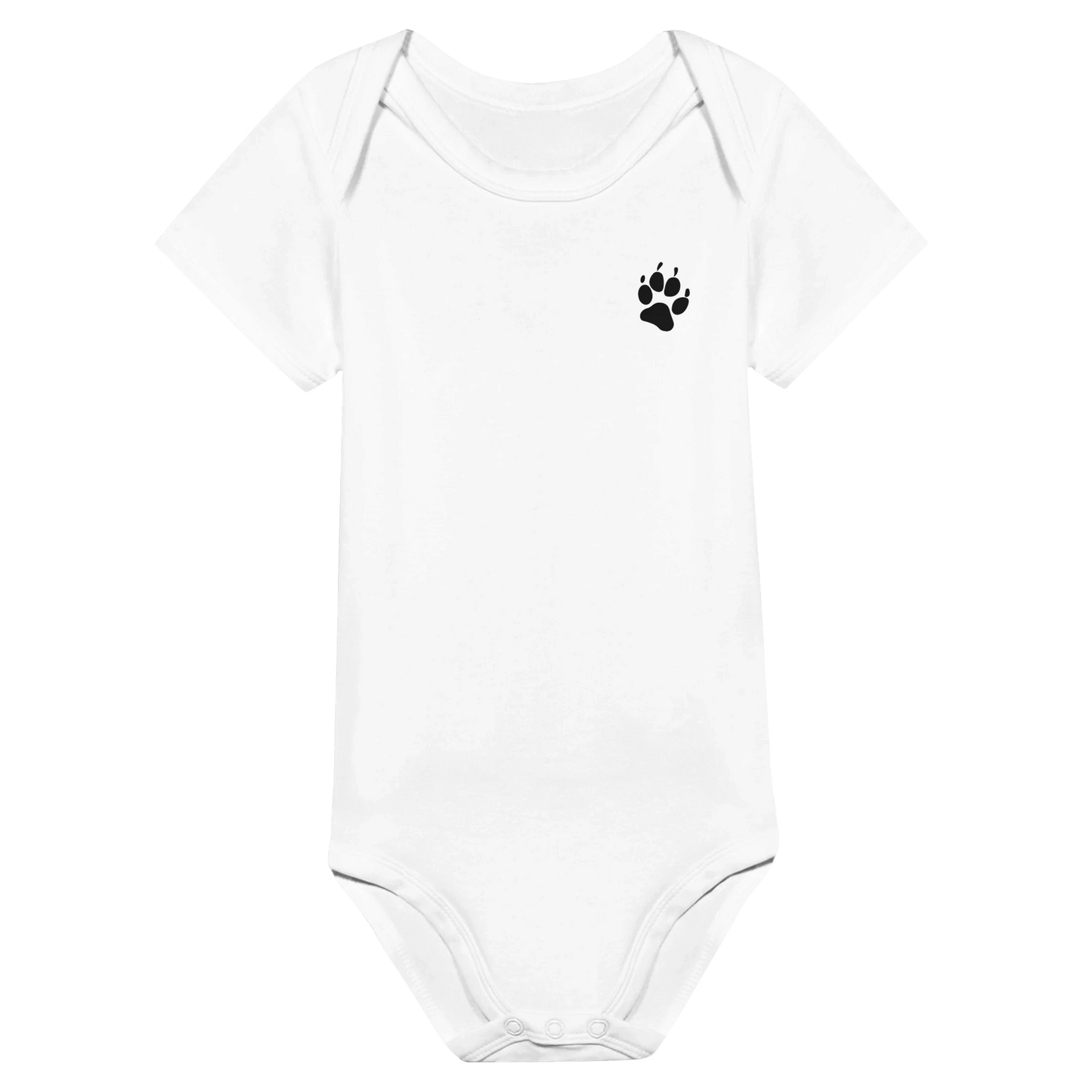 Paw Art By Prinz-Classic Baby Short Sleeve Bodysuit