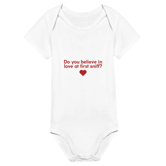 Paw Art By Prinz- Valentine's Classic Baby Short Sleeve Bodysuit 