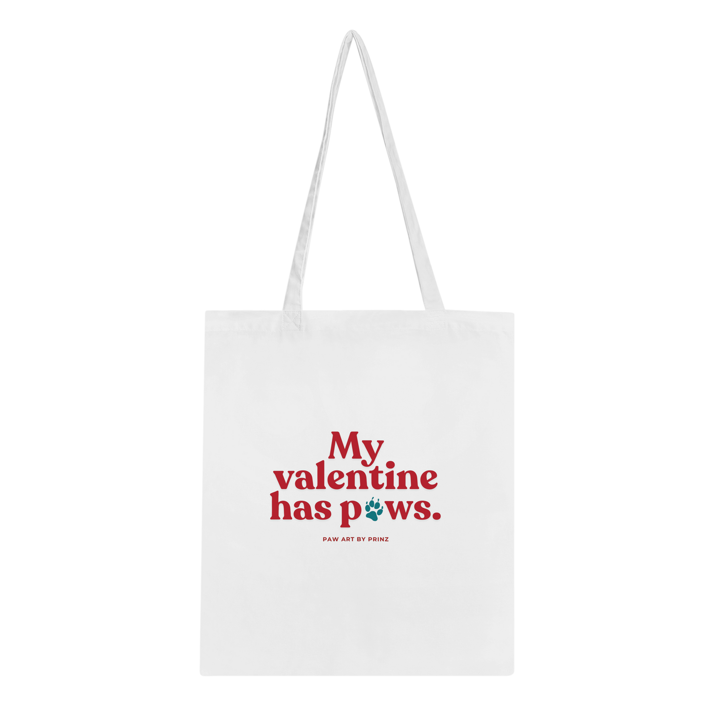 Paw Art By Prinz - Classic Tote Bag - Valentine's Merch