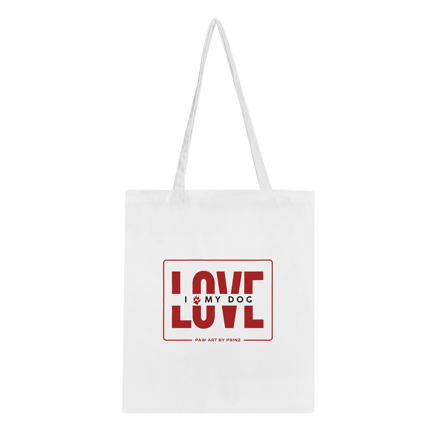 Paw Art By Prinz-Classic Tote Bag White