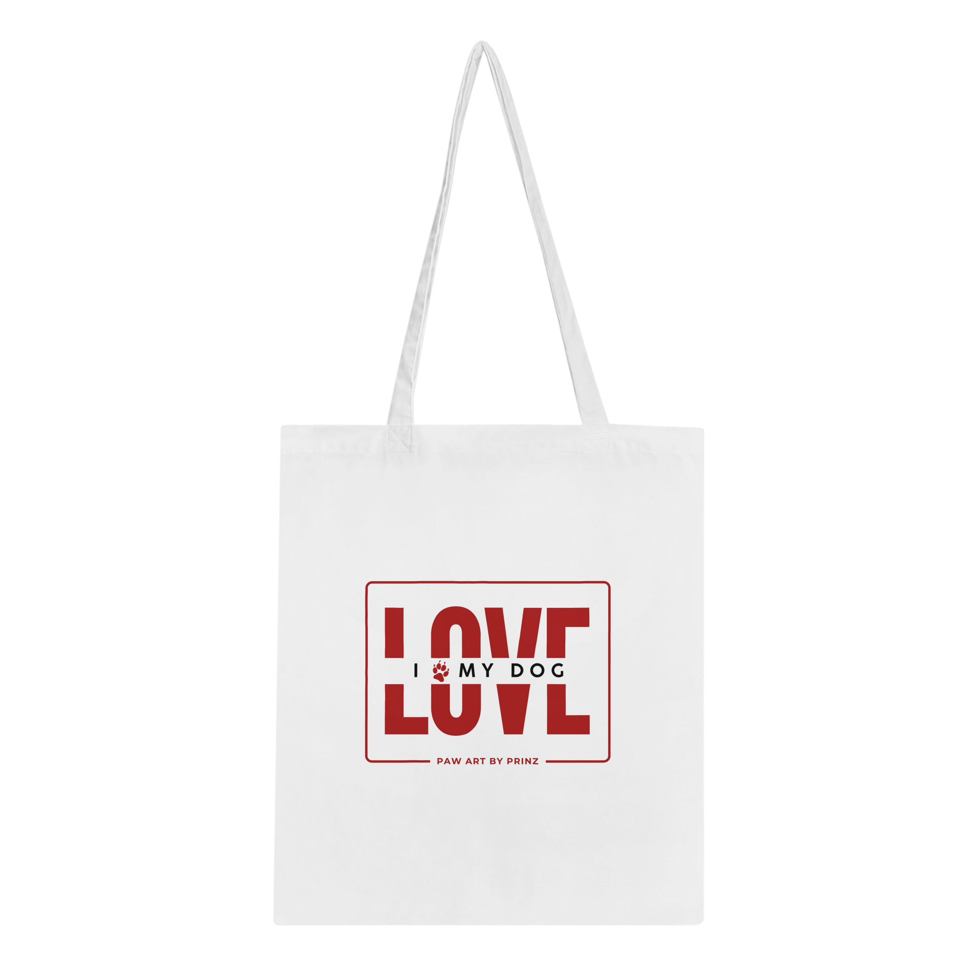 Paw Art By Prinz-Classic Tote Bag White
