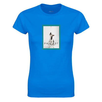 Paw Art By Prinz-Classic Womens Crewneck T-shirt | Gildan® 64000L